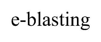 E-BLASTING