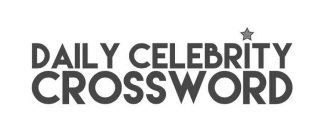 DAILY CELEBRITY CROSSWORD