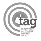 TAG REGISTERED VALIDATOR AGAINST PIRACY