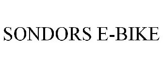 SONDORS E-BIKE