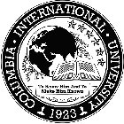 COLUMBIA · INTERNATIONAL · UNIVERSITY 1923 TO KNOW HIM AND TO MAKE HIM KNOWN