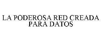 LA PODEROSA RED CREADA PARA DATOS