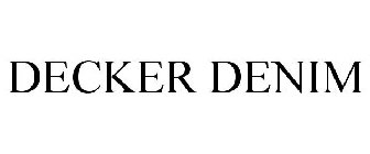 DECKER DENIM