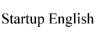 STARTUP ENGLISH