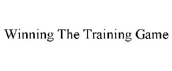 WINNING THE TRAINING GAME