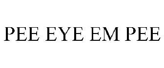 PEE EYE EM PEE