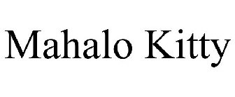MAHALO KITTY