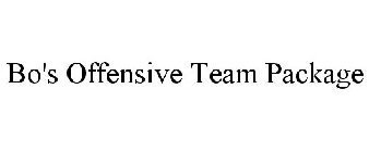 BO'S OFFENSIVE TEAM PACKAGE