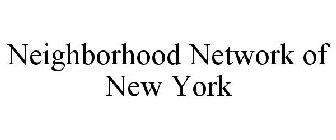 NEIGHBORHOOD NETWORK OF NEW YORK