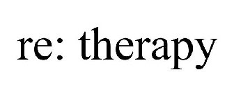 RE: THERAPY