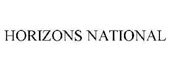 HORIZONS NATIONAL