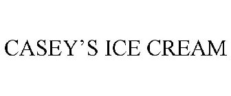 CASEY'S ICE CREAM