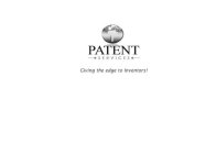 PATENT -·SERVICES-· GIVING THE EDGE TO INVENTORS!