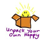 UNPACK YOUR OWN HAPPY