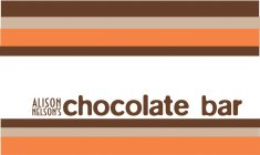ALISON NELSON'S CHOCOLATE BAR