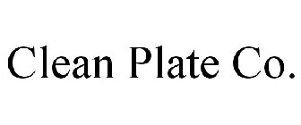 CLEAN PLATE CO.