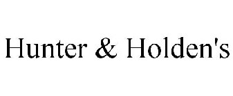 HUNTER & HOLDEN'S