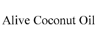 ALIVE COCONUT OIL