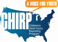 CHIRP CHILDREN'S HEAD INJURY REPORTING PROGRAM A VOICE FOR YOUTH