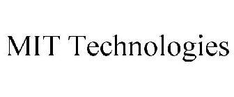 MIT TECHNOLOGIES