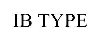 IB TYPE