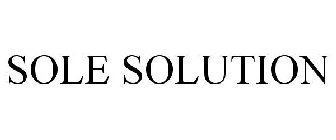 SOLE SOLUTION