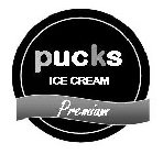 PUCKS PREMIUM ICE CREAM