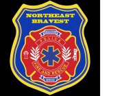 NORTHEAST BRAVEST DEDICATION SERVICE POLICE FIRE AND RESCUE