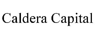 CALDERA CAPITAL