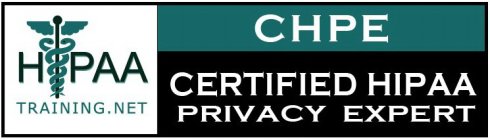 HIPAA TRAINING.NET CHPE CERTIFIED HIPAA PRIVACY EXPERT