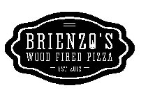 BRIENZO'S WOOD FIRED PIZZA EST 2012