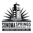 SONOM SPRINGS BREWING CO. SONOMA COUNTY CRAFTED SINCE 2008
