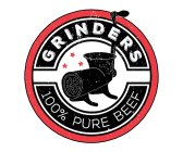 GRINDERS 100% PURE BEEF
