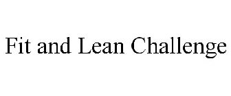 FIT AND LEAN CHALLENGE