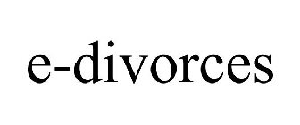 E-DIVORCES