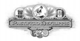 PASTIFICIO DEFILIPPIS TORINO ITALY FARINA GRANO MIGLIORE PASTA FRESCA - PASTIFICIO DEFILIPPIS - TORINO 1939 1900