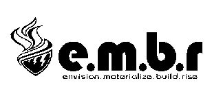 E.M.B.R ENVISION.MATERIALIZE.BUILD.RISE