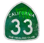 CALIFORNIA 33 THE HEALING CLUB THC