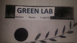 GREEN LAB BALANCE BEAUTY LONGEVITY