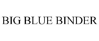 BIG BLUE BINDER