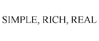 SIMPLE RICH REAL