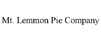 MT. LEMMON PIE COMPANY