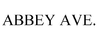 ABBEY AVE.