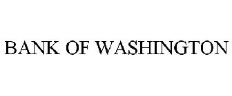 BANK OF WASHINGTON