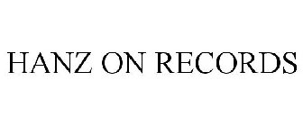 HANZ ON RECORDS