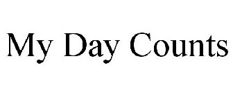 MY DAY COUNTS