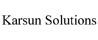 KARSUN SOLUTIONS