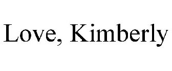 LOVE, KIMBERLY