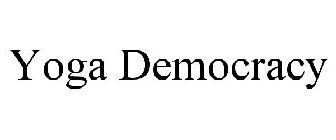 YOGA DEMOCRACY