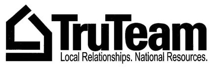 TRUTEAM LOCAL RELATIONSHIPS. NATIONAL RESOURCES.